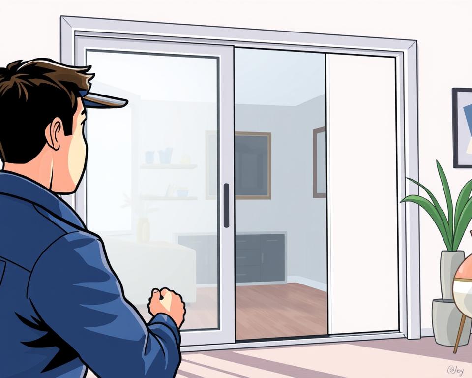curved glass repair